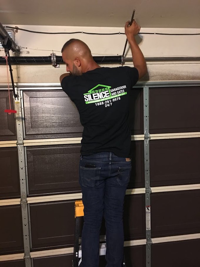 Garage door repair by Silence Garage Door & Gates