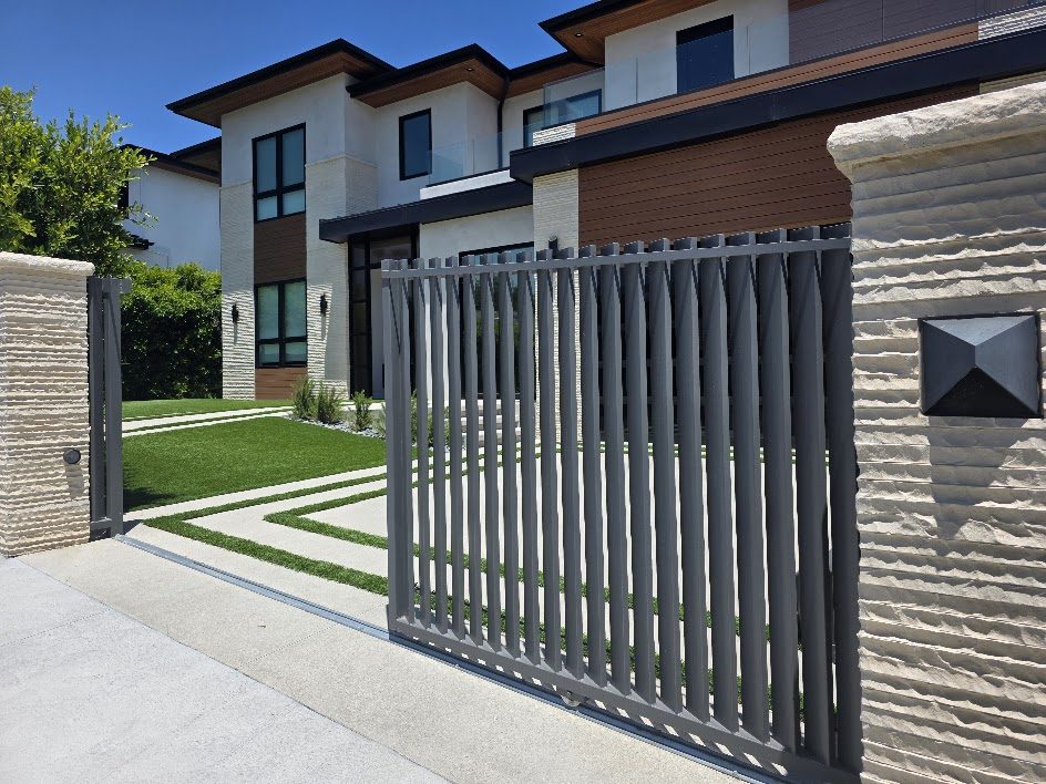 Custom LA estate gate