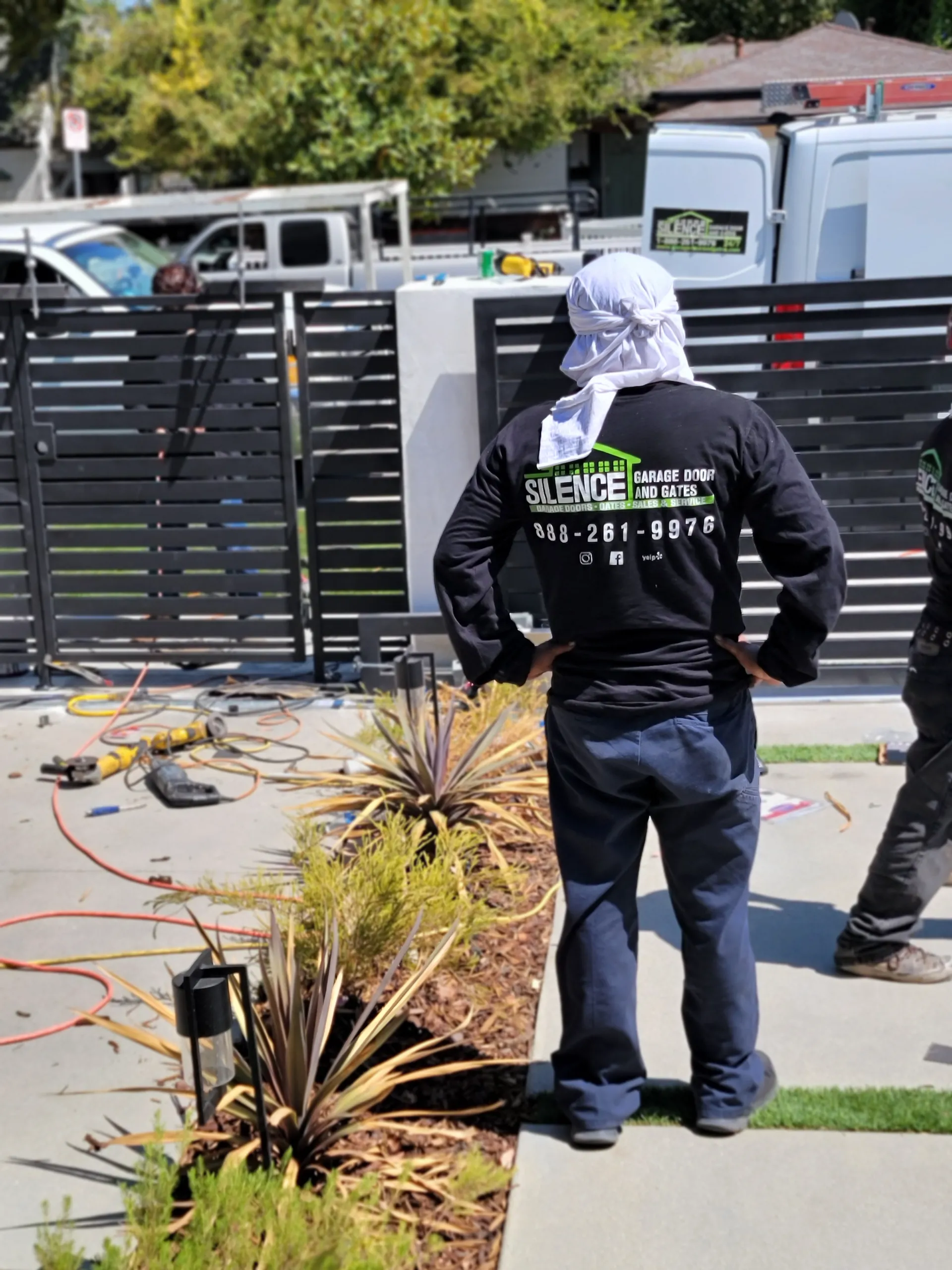 Driveway gate by Silence — same-day gate repair across Greater LA 91316, 91436
