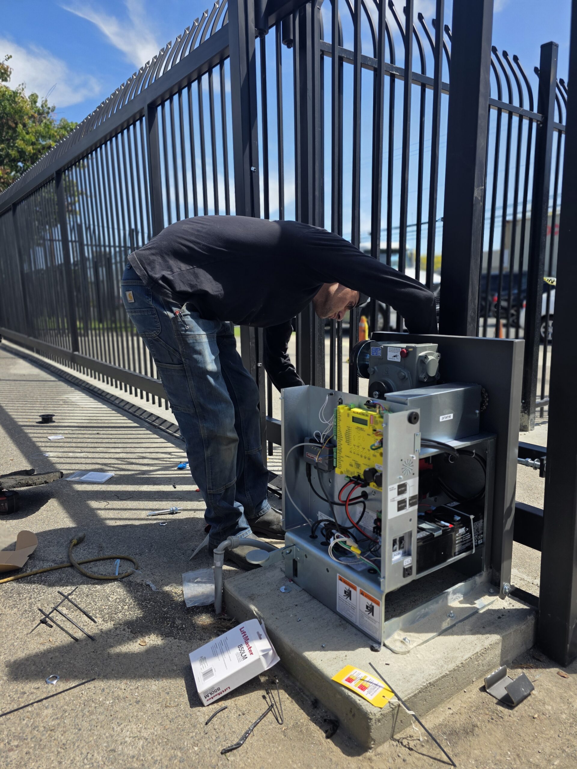 Gate motor repaired for reliable and efficient automation