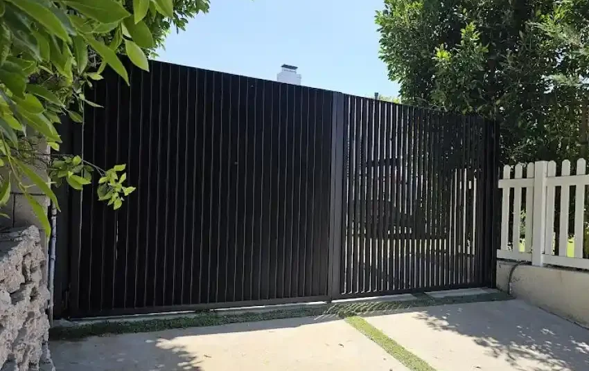 Stylish Aluminum Gates installed for enhanced home security and curb appeal