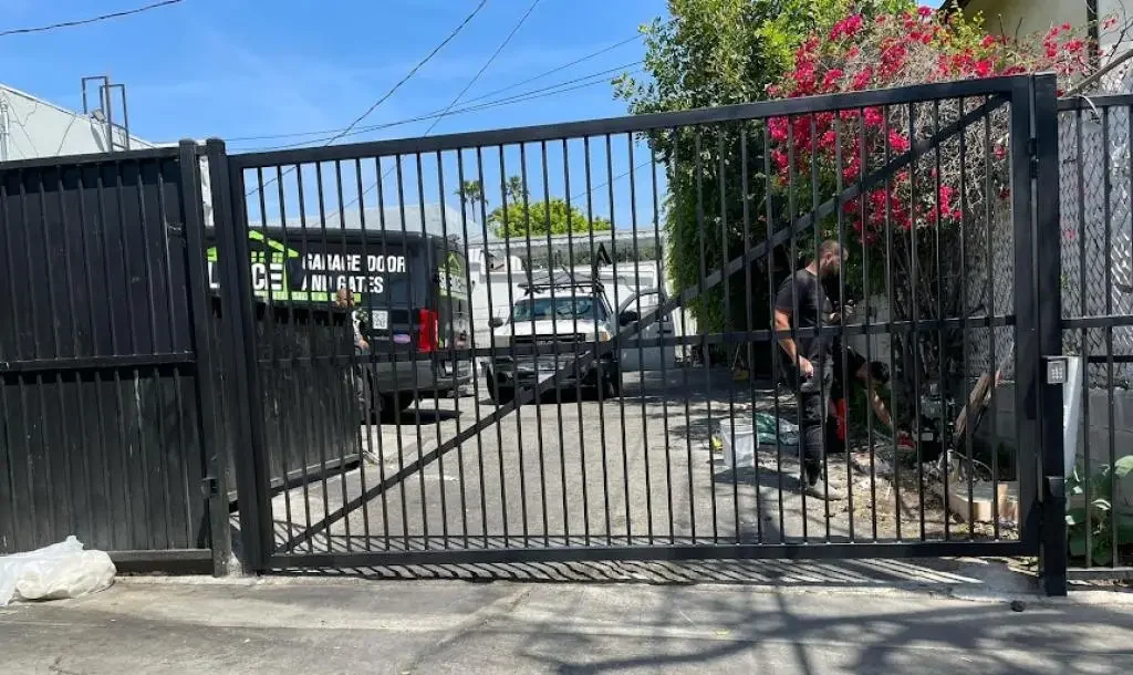 Gate Installation at a residential property with a modern design and durable materials