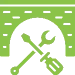 Iron gate repaired to maintain durability and enhance security